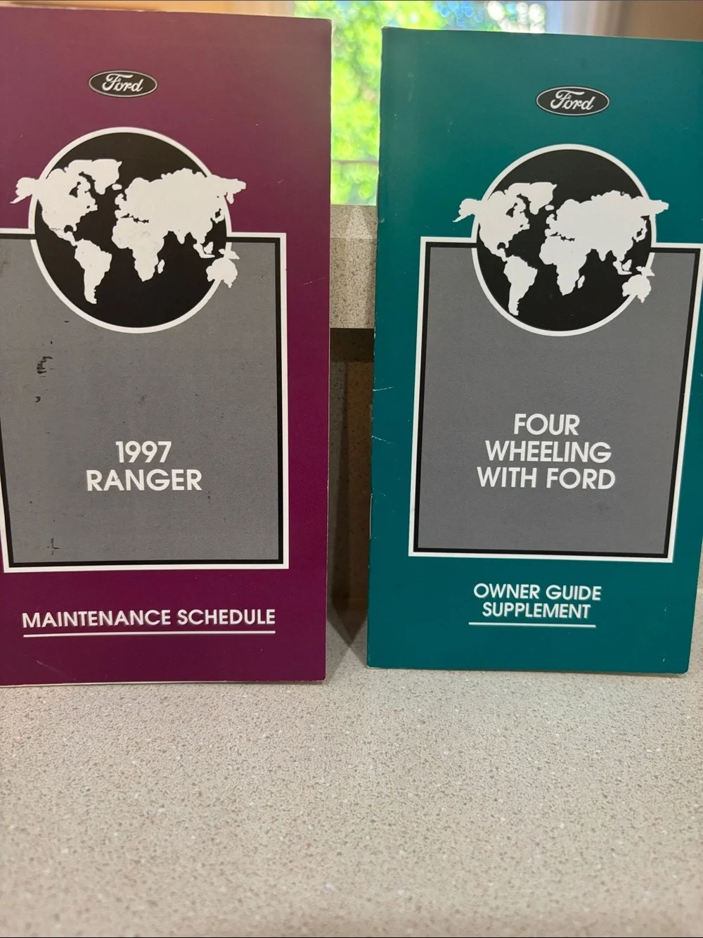 Ford 1997 Ranger Owner Guide - Purple and Gray